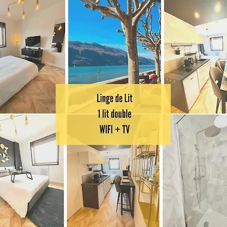 아파트 Cabana & Studio Proche Esplanade Du 엑스레뱅