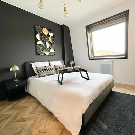 아파트 Cabana & Studio Proche Esplanade Du 엑스레뱅